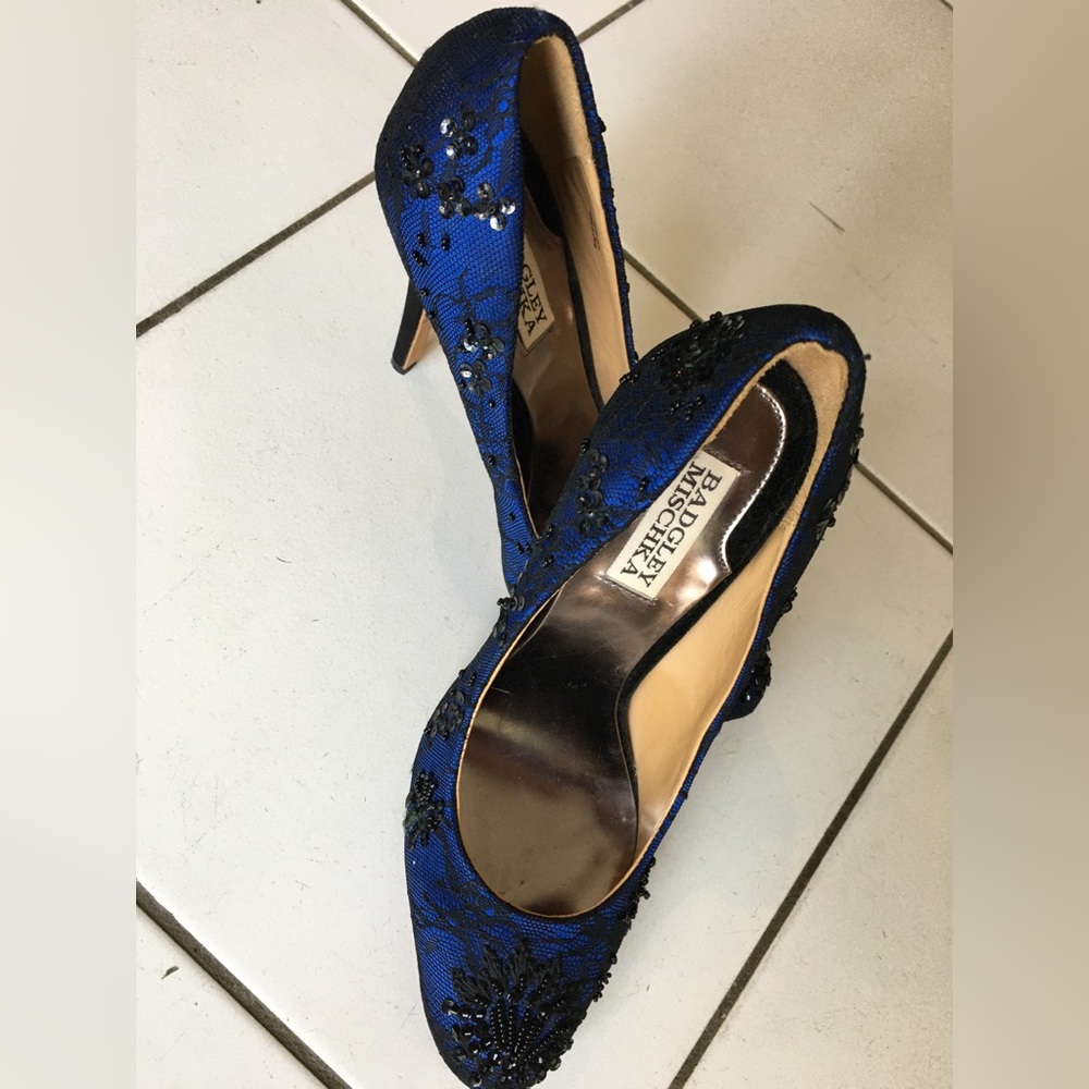 Badgley Mischa Bejeweled Pump - Picture 2 of 7